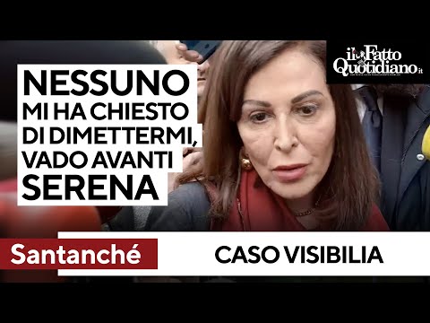 Santanchè: “Nessuno mi ha chiesto di dimettermi, vado avanti. Non temo rinvio a giudizio”