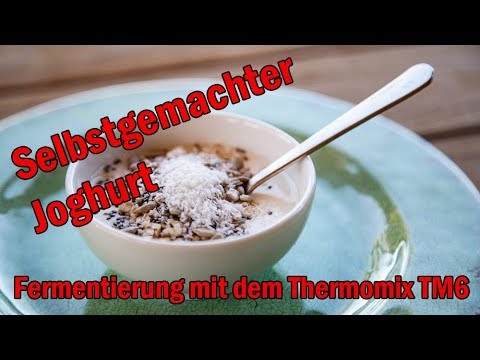 Joghurt selbstgemacht mit dem Thermomix TM6 - Fermentierung