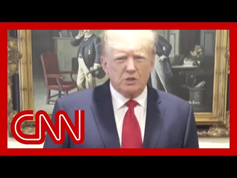 See video Trump posted after he was indicted by DOJ