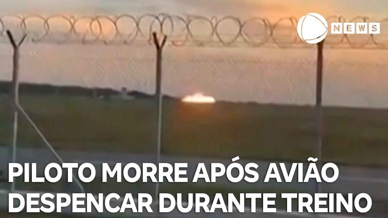 Piloto morre após avião despencar e explodir durante treinamento na Polônia