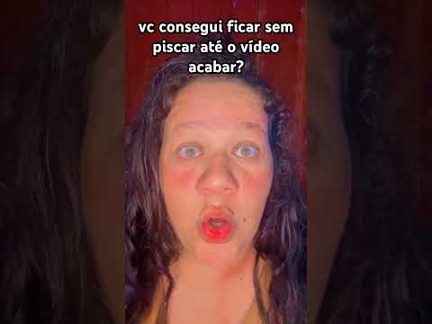 você consegui ficar sem piscar até acabar o vídeo? #funny #comedy #memes #edit #dueto #humor