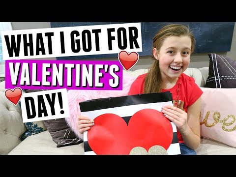 WHAT I GOT FOR VALENTINE'S DAY! GABRIELLE'S VALENTINE AND GIFT HAUL!