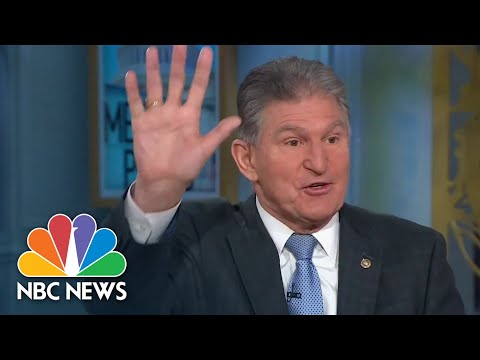 Manchin on high-five with Sinema in Davos: 'I saw her hand go up and I said sure'