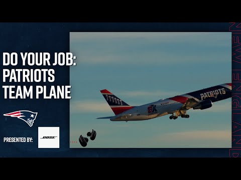 How the Patriots operate AirKraft | Do Your Job: Patriots Team Plane video clip