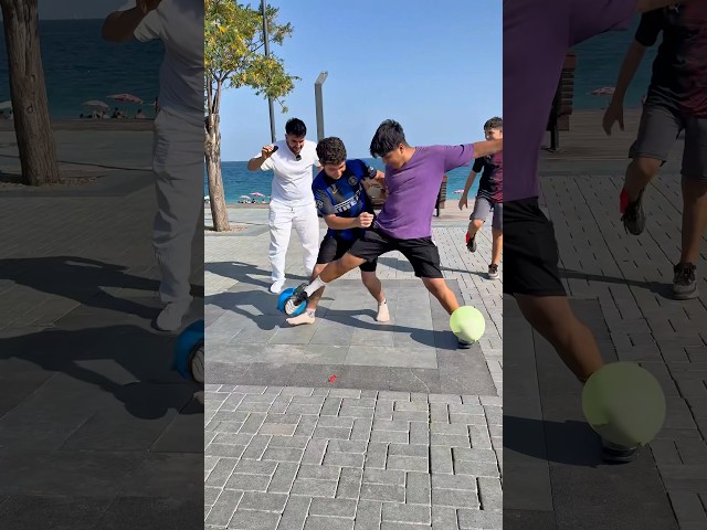 Ayağındaki Balonla Sona Kalan Kazanır #yusufkemer