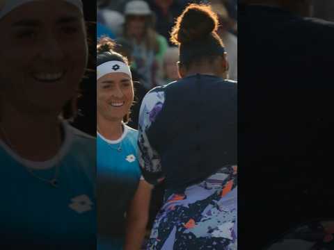 When Serena Williams chose Ons Jabeur to play doubles in Eastbourne 🔥 #shorts #wta #tennis #netflix