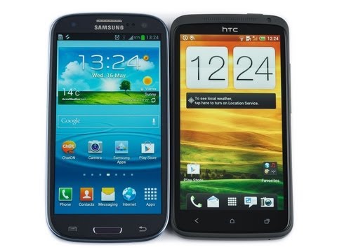 Samsung Galaxy S III vs HTC One X