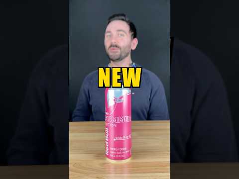 Redbull Summer Edition White Peach #shorts