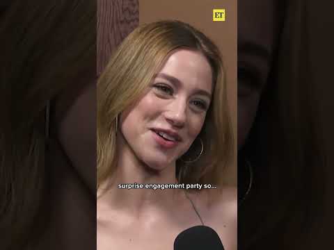 Lili Reinhart Reacts to Camila Mendes' Engagement #lilireinhart #camilamendes