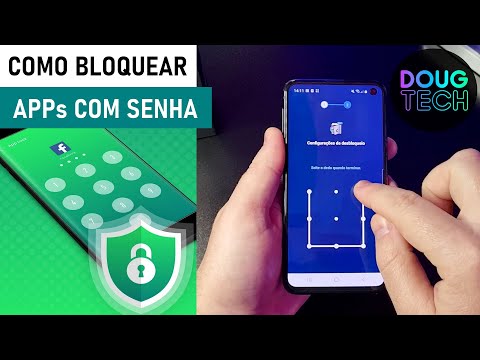 Como Colocar SENHA em APLICATIVOS no Samsung