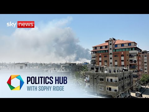 Politics Hub with Sophy Ridge | Monday 21 July 2025