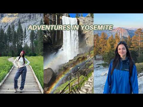 SPRING IN YOSEMITE: mist trail, glacier point, taft point, & sentinel dome
