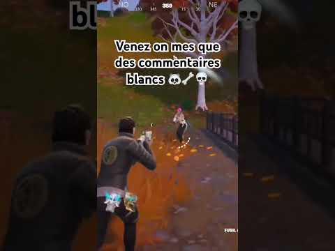 Venez on mes que des commentaires blancs 🐼🦴💀 #shorts
