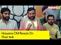 Cong, JJP want to mislead people| CM Nayab Singh Saini Reacts to JJPs Demand for Floor Test | NewsX