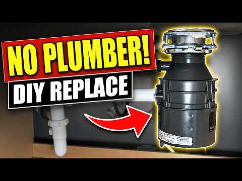 DIY Garbage Disposal Replacement, Save Money and Skip the Plumber!