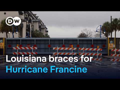 Louisiana, US: Could Hurricane Francine be as bad as Katrina in 2005? | DW News