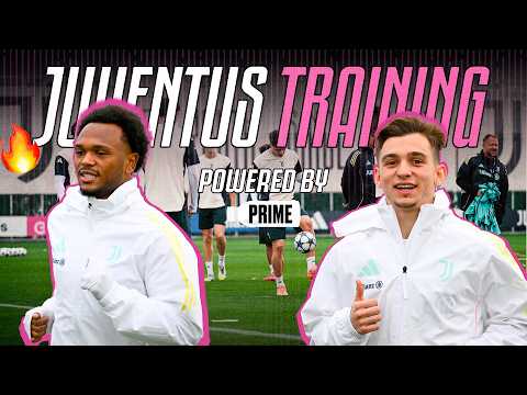 Watch JUVENTUS TRAINING before the Napoli battle! 🔥