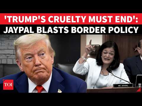 Pramila Jayapal Fiery Assault On Trump's Border Agenda; 'KILLED FATHER INFRONT OF DAUGHTER...'