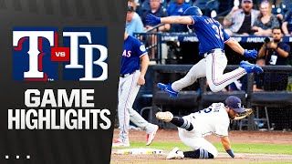 Rangers vs. Rays Game Highlights (6/4/25) | MLB Highlights