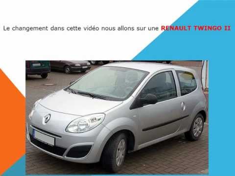 Renault Twingo II - Remplacement Filtre d'Habitacle Anti-Pollen