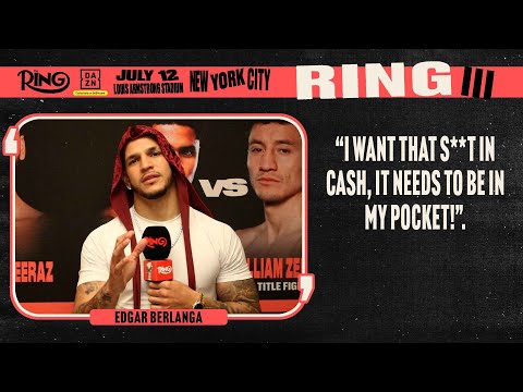 Edgar Berlanga PRESSES “Clown” Hamzah Sheeraz Over Alleged Bet Ahead Of Fight