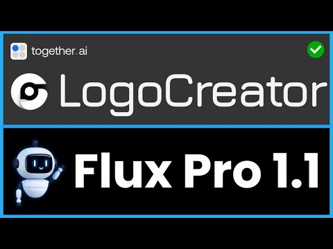 FREE LogoCreator Flux Pro 1.1 Open Source AI Image Generator!🤖 Together.AI Self Hosted (NEW)