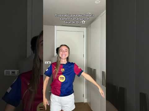 Aver que pasa mañana 😎 #shortsviral #balondeoro #lamineyamal #futbol