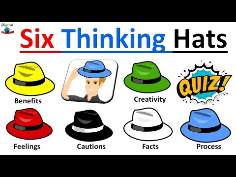 What is Six Thinking Hats? [ 𝐒𝐈𝐗 𝐓𝐇𝐈𝐍𝐊𝐈𝐍𝐆 𝐇𝐀𝐓𝐒 ] & How to Use Them? How do you use 6 thinking hats?