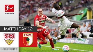 VfB Stuttgart — FC Augsburg 2-1 | Highlights | Matchday 12 – Bundesliga 2022/23