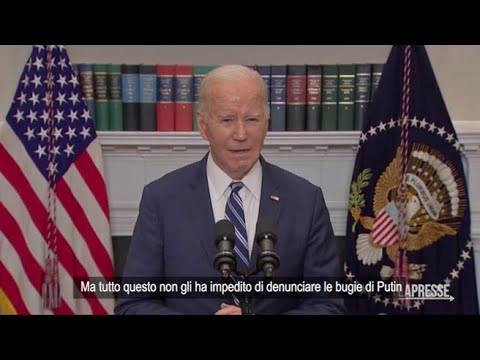 Biden: «Putin è il responsabile della morte di Navalny. E’ un’altra prova della sua brutalità»