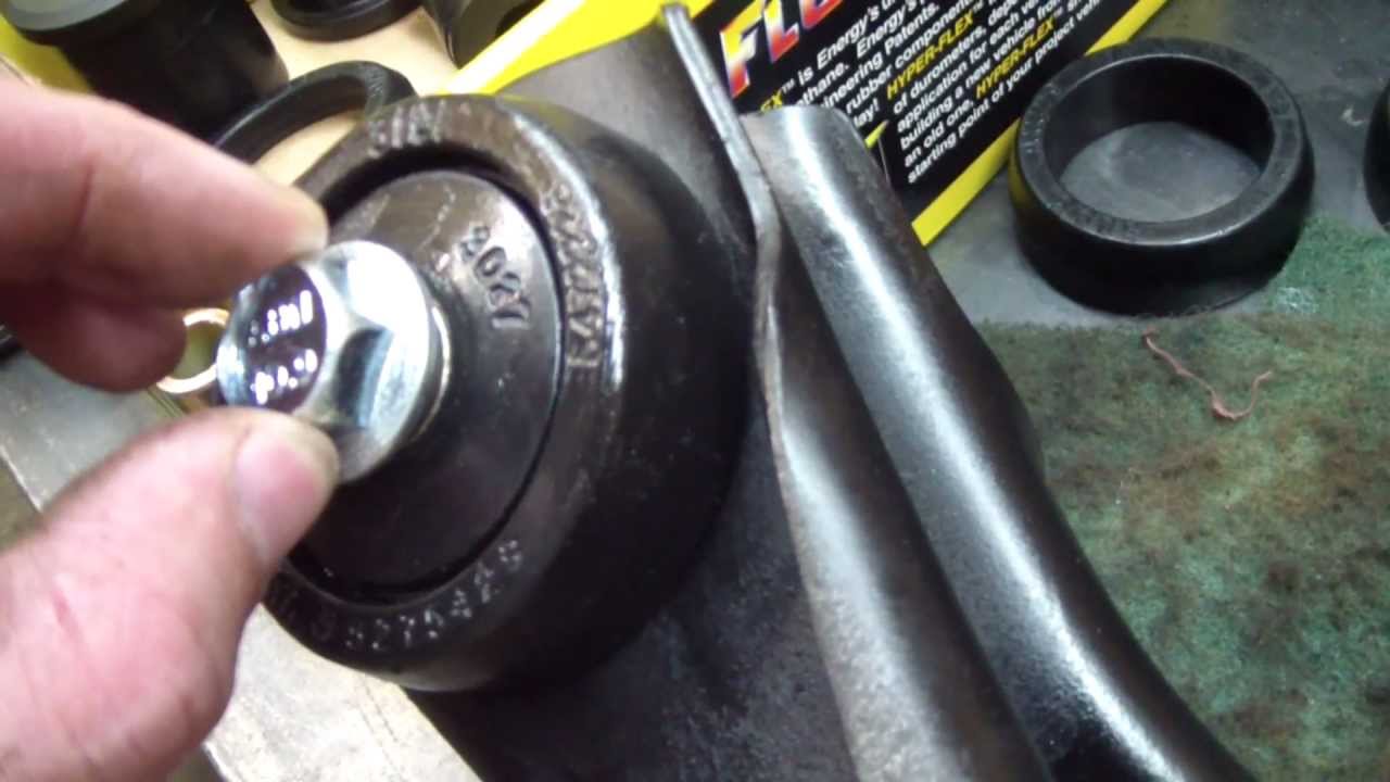 Youtube bmw control arm bushing replacement #2