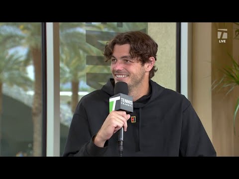 Taylor Fritz: 'had to fight through' | 2023 Indian Wells Fourth Round Win Interview