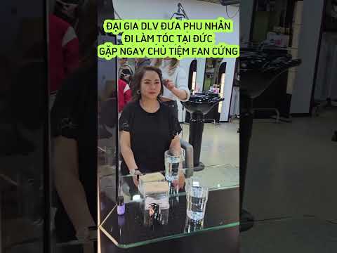 ĐẠI GIA DŨNG LÒ VOI ĐƯA VỢ ĐI SALON TÓC GẶP NGAY FAN CỨNG #nguyenphuonghang #dunglovoi ,#shorts