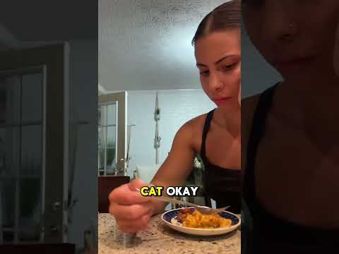 She Ate Tiny Dinner His Reaction Priceless #viralshorte #shorts