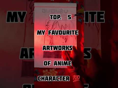 Top 10 my favourite Artwork of anime character l saturo gojo l Naruto l kakashi l half lion face