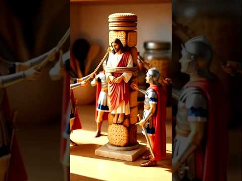 🔥 “Whipped for Our Sins ✝️” #shortsfeed #ai