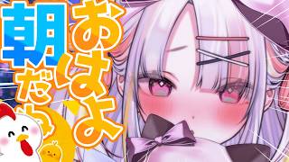 【朝活】おはようっ！金曜朝の元気チャージ！　☀#shorts  #vtuber 【＃雪白キャル / #ミクスト】