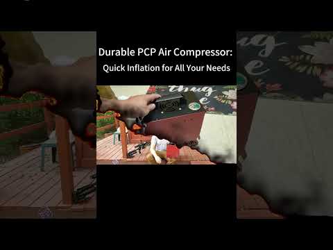 Durable PCP Air Compressor: Quick Inflation for All Your Needs!!! #airsoft