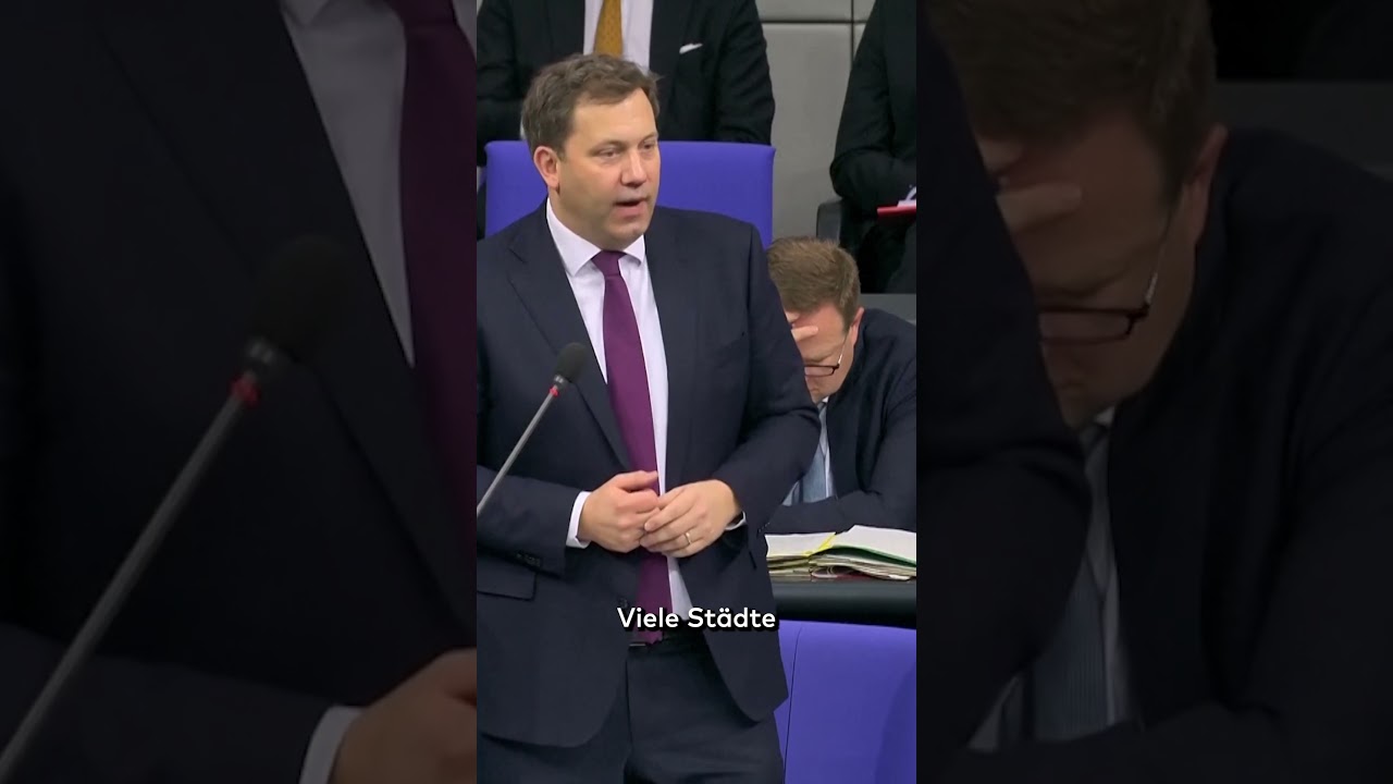 KLINGBEIL fordert MILLIARDEN AUSGABEN im Bundestag - was fordert der SPDler? shorts