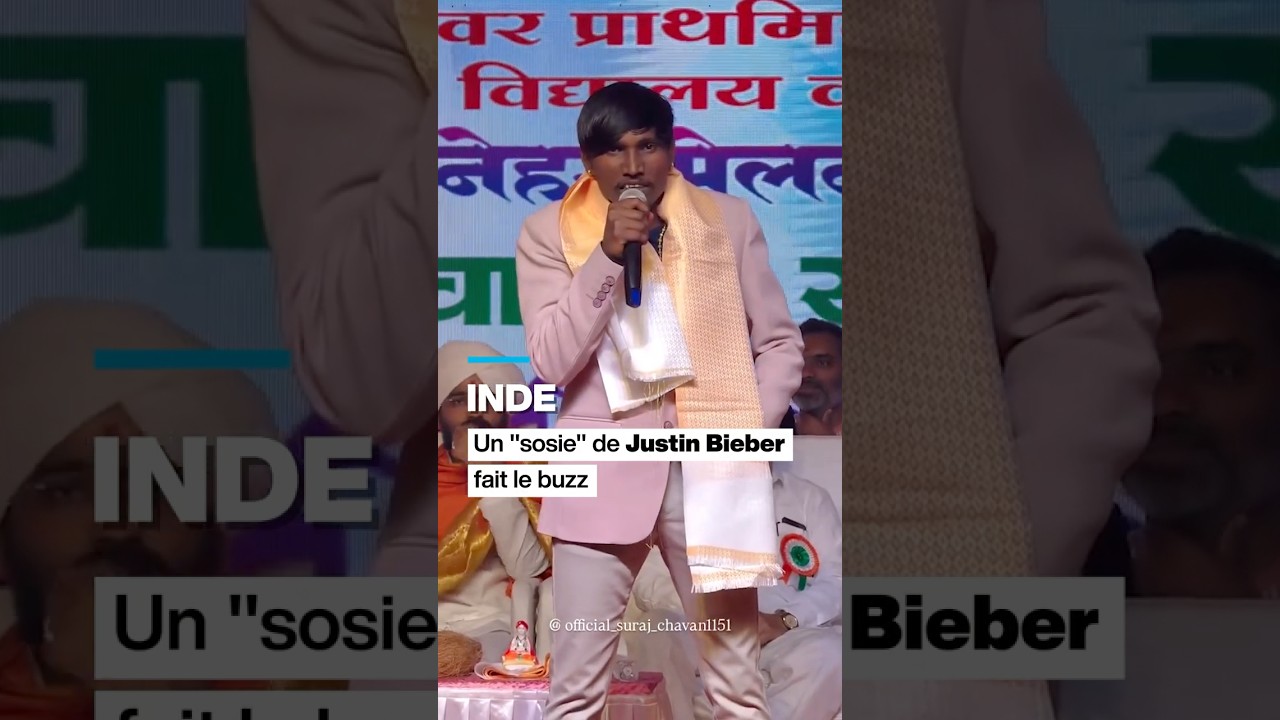 🇮🇳 #Inde : Un "sosie" de Justin #Bieber fait le #buzz sur les réseaux sociaux • FRANCE 24