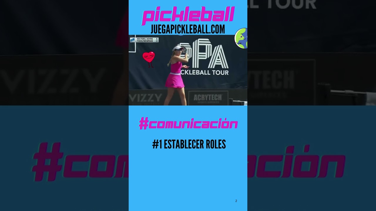 Pickleball mejora tu juego con solo 3 pasos en la comunicacion #pickleball #pickleballskills