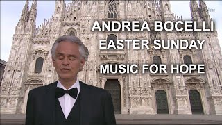 Andrea Bocelli Easter Sunday 2020 Music For Hope