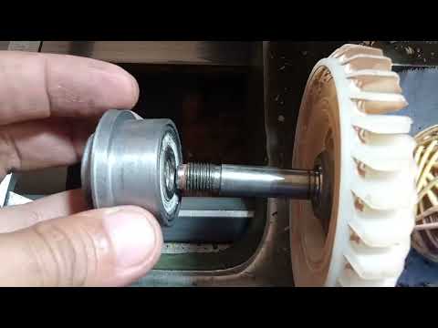 Method to bearing size balance of armature In Machine