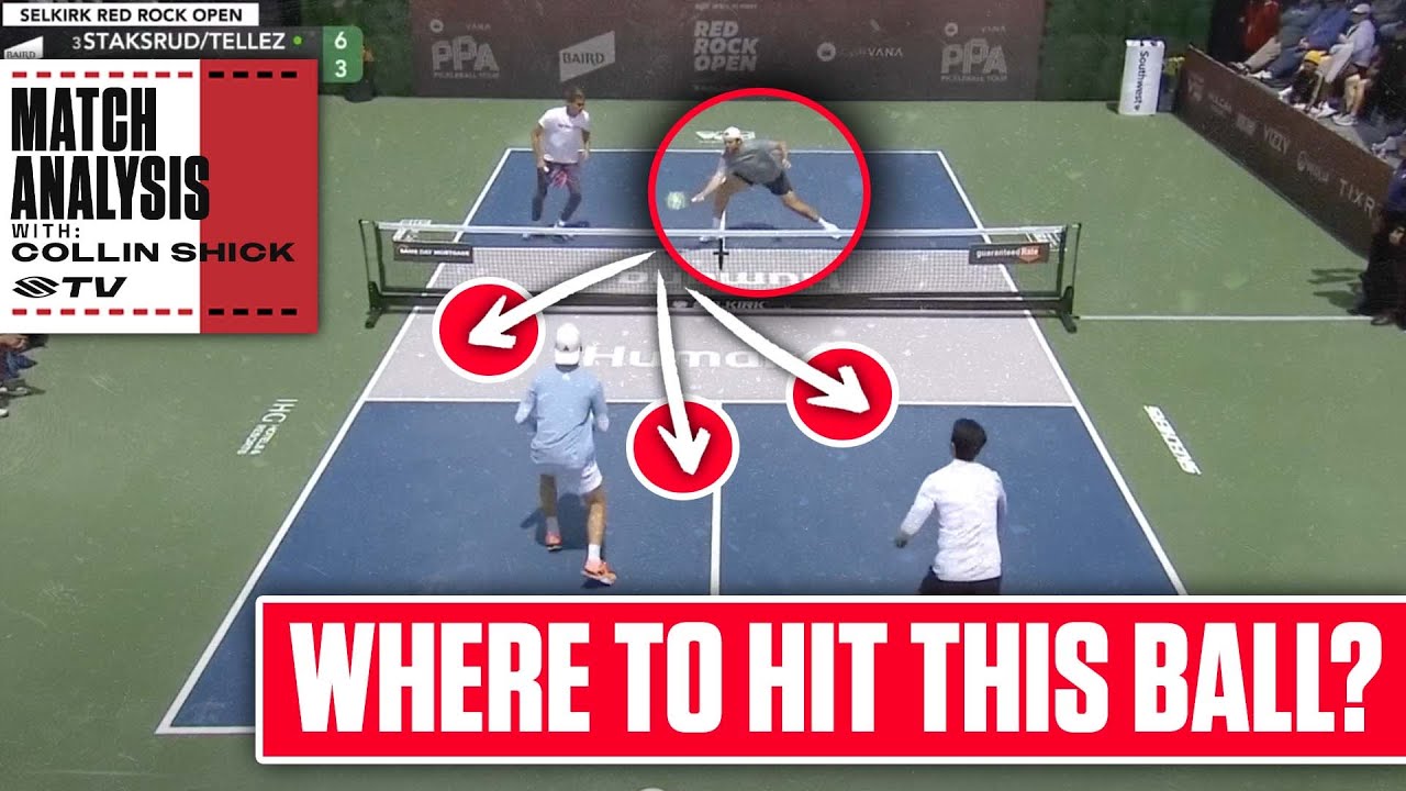 Keeping Your Opponent in the Transition Zone: Collin Shick Pickleball Video Review