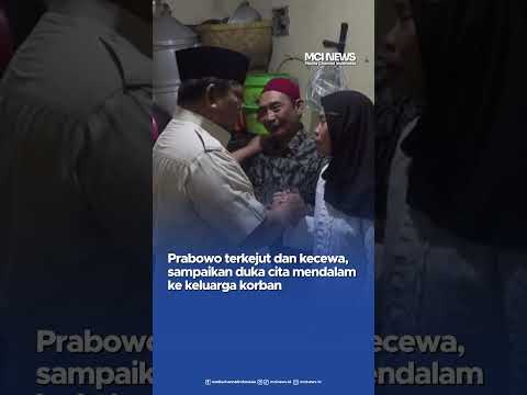 Video thumbnail Prabowo Kunjungi Rumah Duka Affan Kurniawan, Sampaikan Belasungkawa Langsung