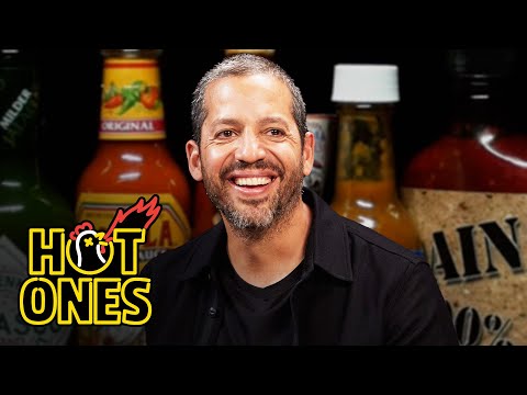 David Blaine Does Magic While Eating Spicy Wings | Hot Ones