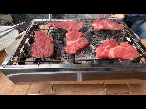 自宅でキャンプ☆炭火焼肉２０２３