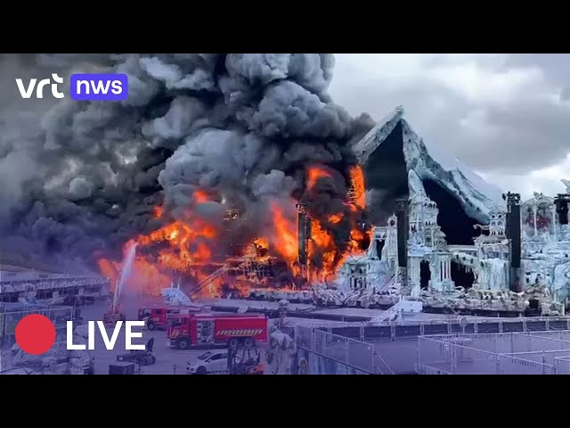 BREAKING - Main stage Tomorrowland helemaal afgebrand: de laatste updates