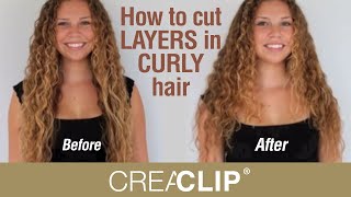 How to cut LAYERS in CURLY hair- Layered hairstyle - thptnganamst.edu.vn