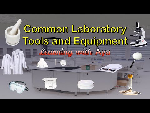 Learning with Aya: Common Lab Tools and Equipment